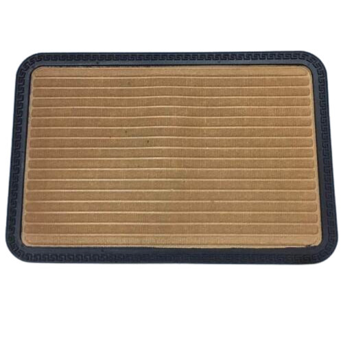 Polypropylene Rubber Back Door Mat - Color: Assorted