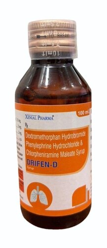 Chlorpheniramine Maleate And Phenylephrine Hcl Syrup Drifen D 100Ml - Dosage Form: Liquid