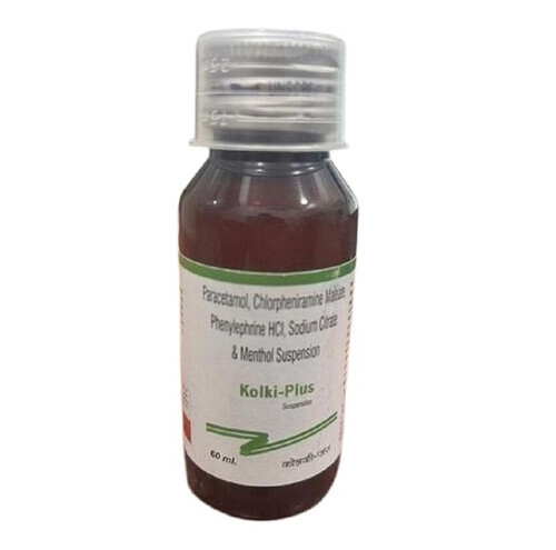 Kolki-Plus Paracetamol Phenylphrine Hcl Chlorpheniramine Meleate Suspension - Dosage Form: Liquid
