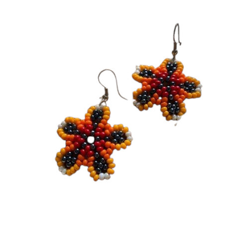 European Czech Beads Earring - Color: Multicolor