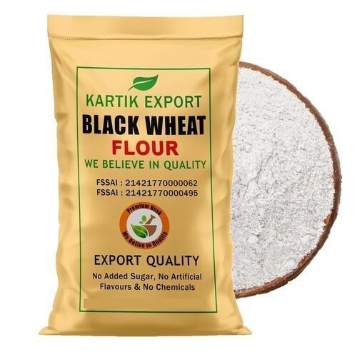 black wheat flour