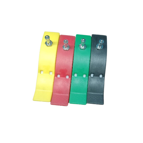 Ecg Clamp Electrode - Pvc Material, 6 Inch Size , Multi-color Options (Yellow, Green, Red, Black), 4 Pieces Set For Hospitals & Clinics