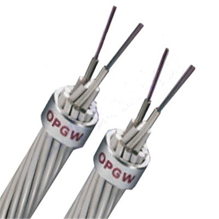 OPGW optical fiber ground wire 24 core fiber optic cable