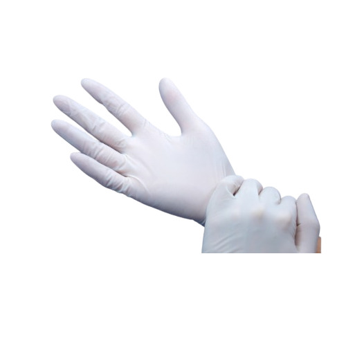 Latex Examination Gloves - Color: Blue