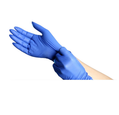 Nitrile Examination Gloves - Medical Grade, Blue, Powder-Free, Latex-Free | High Puncture Resistance, Lightweight, Soft Fit, Chemical Resistant, Enhanced Grip Texture, Durable, Tear-Resistant