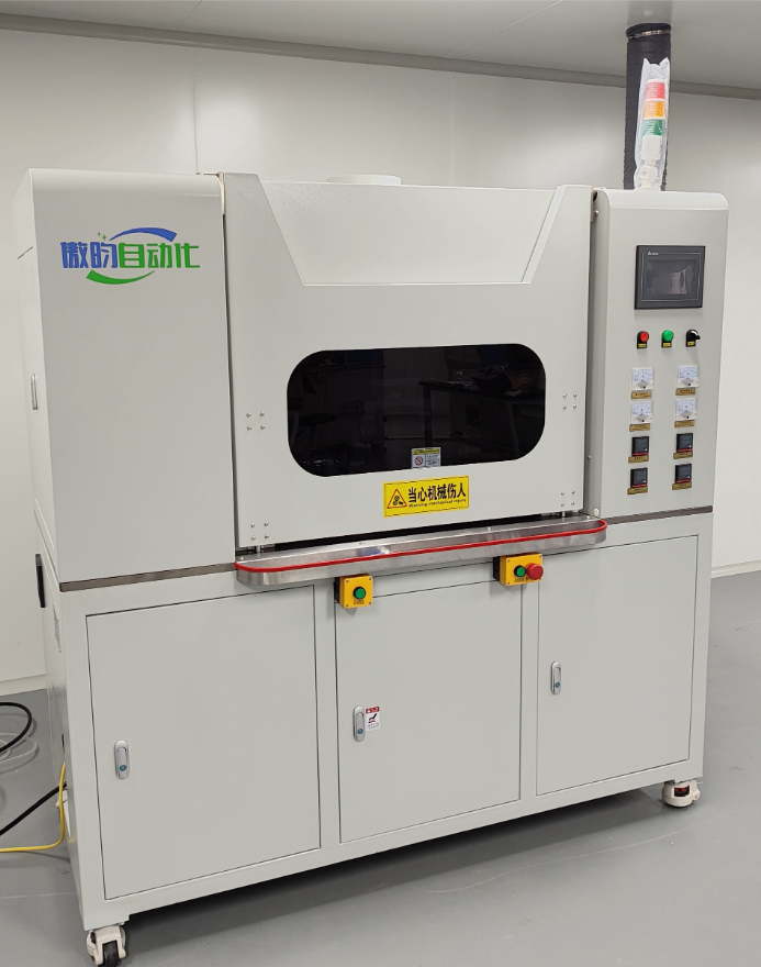 Pleated filter cartridge end cap weld machine
