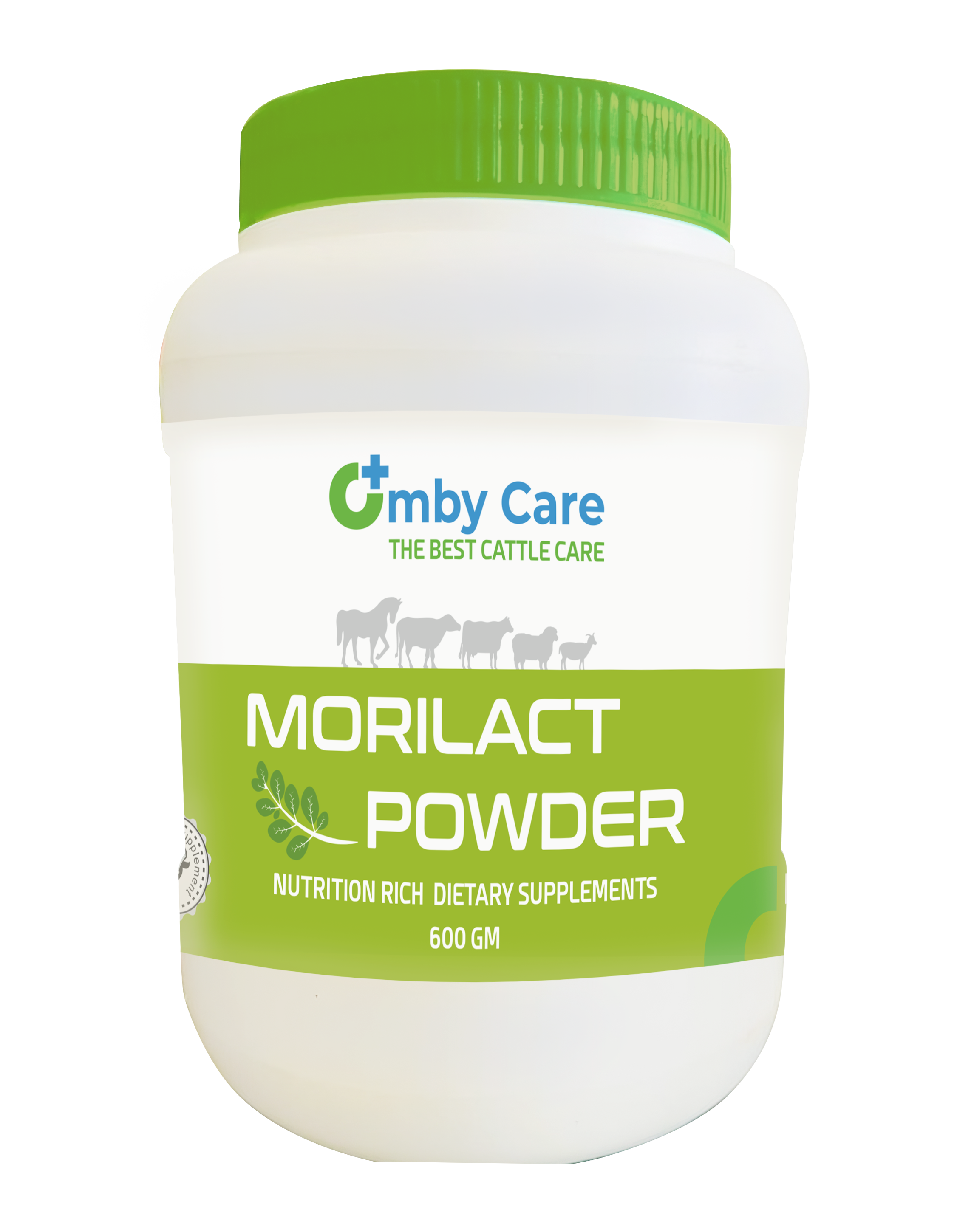 Veterinary Morilact Powder 600 Grams - White Powder, 600 Grams Pack | Nutrition-Rich Dietary Supplement for Increased Milk Production, Bone Density, and Immunity