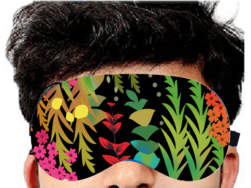 Lushomes Printed Sleep Eye Mask