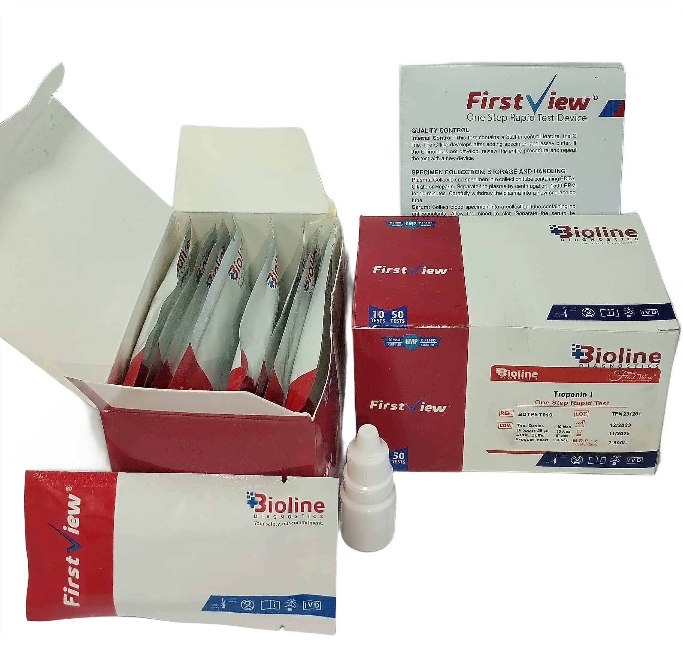 Firstview Troponin-I Rapid Test Kit