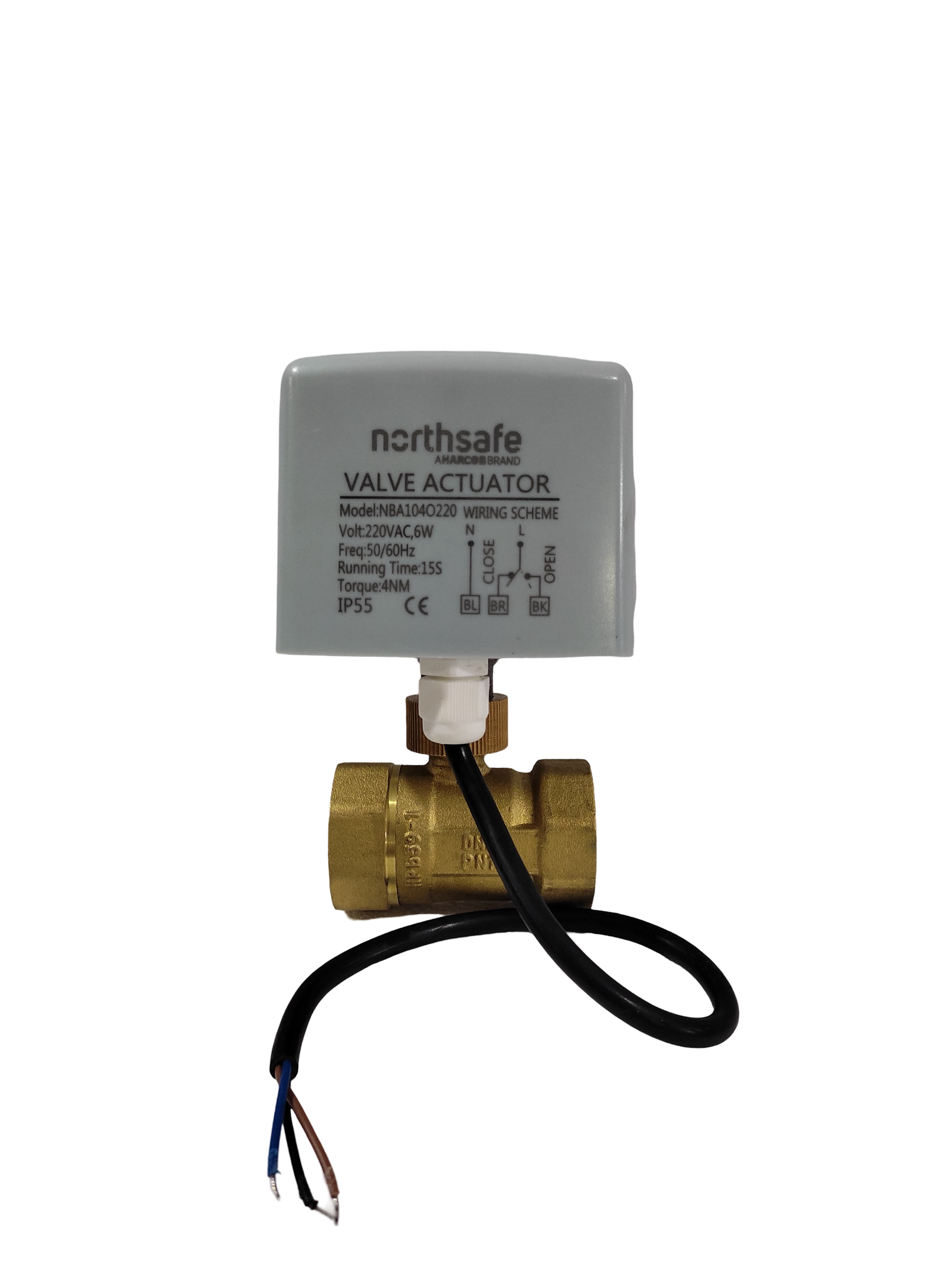 Hvac Ball Zone Valve (Fcu Valve) Nba1 Type - Application: Industrial