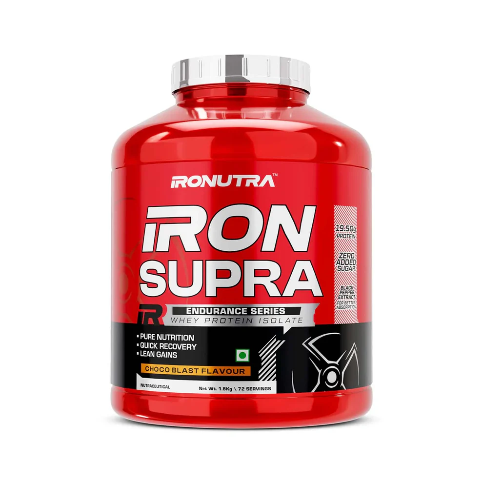 Iron Supra-Isolate Whey - 1.8 kg - Choco Blast