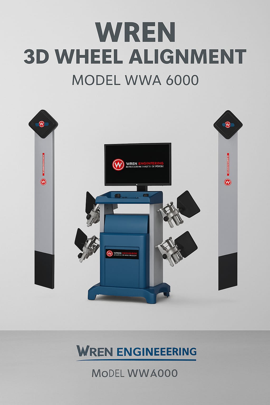 3D Wheel Alignment Model Wwa-6000 - Power Source: Electric
