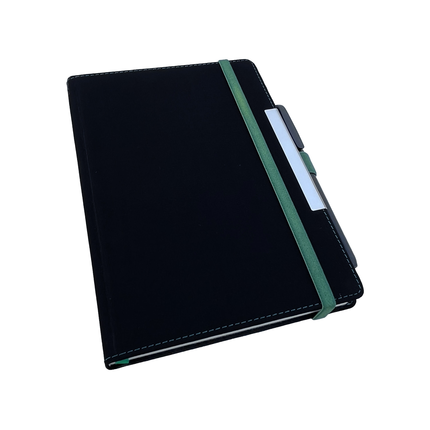 Eco Friendly Multicolor A5 Dateless Hard Bound Diary - Color: Black