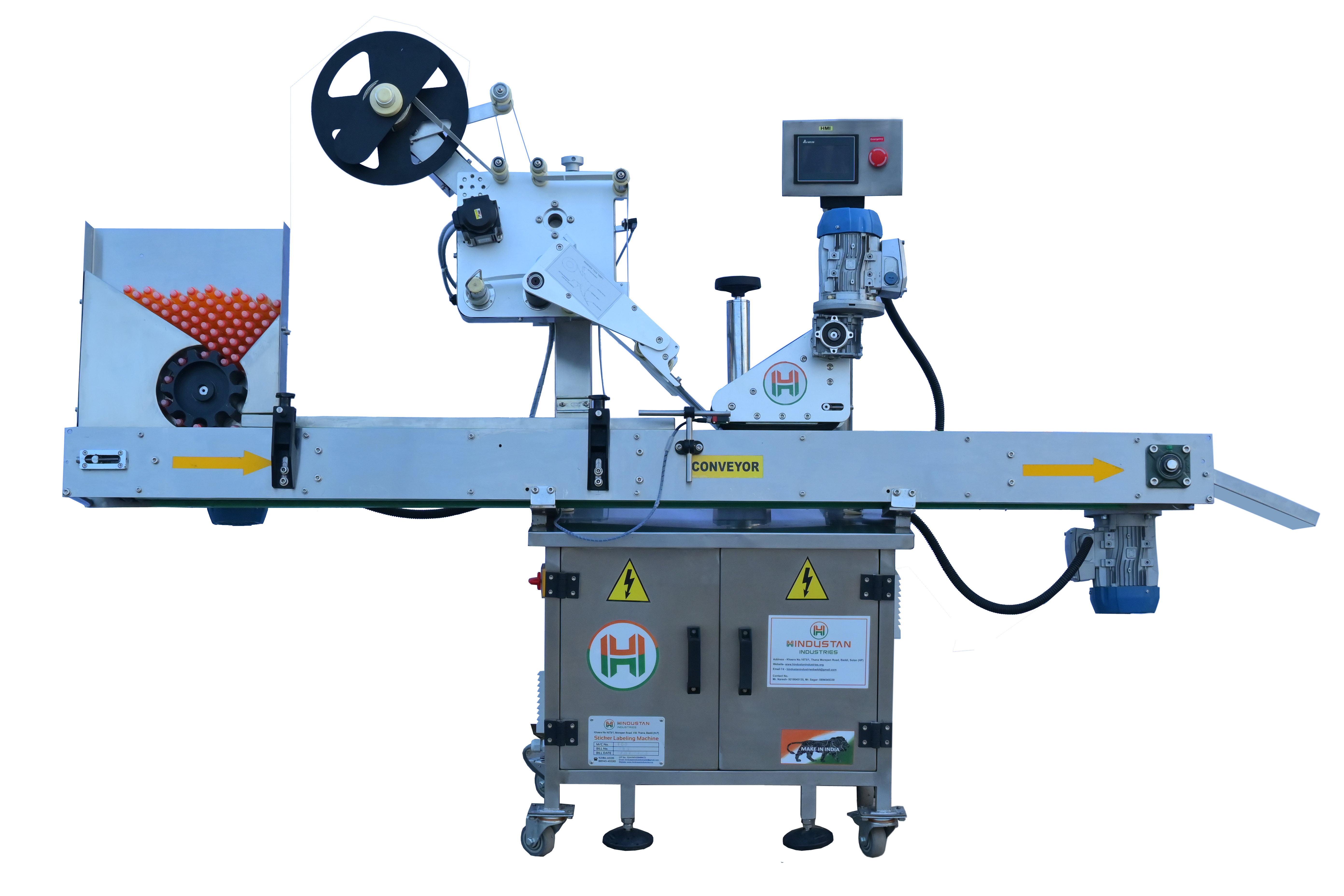 automatic sticker labeling machine