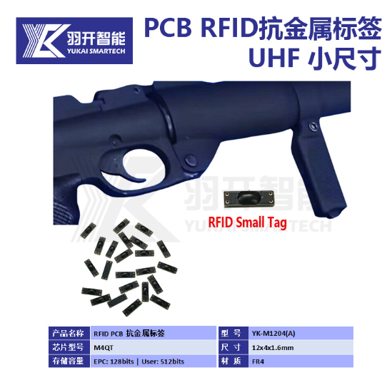 Smart RFID Firearm Management Tag