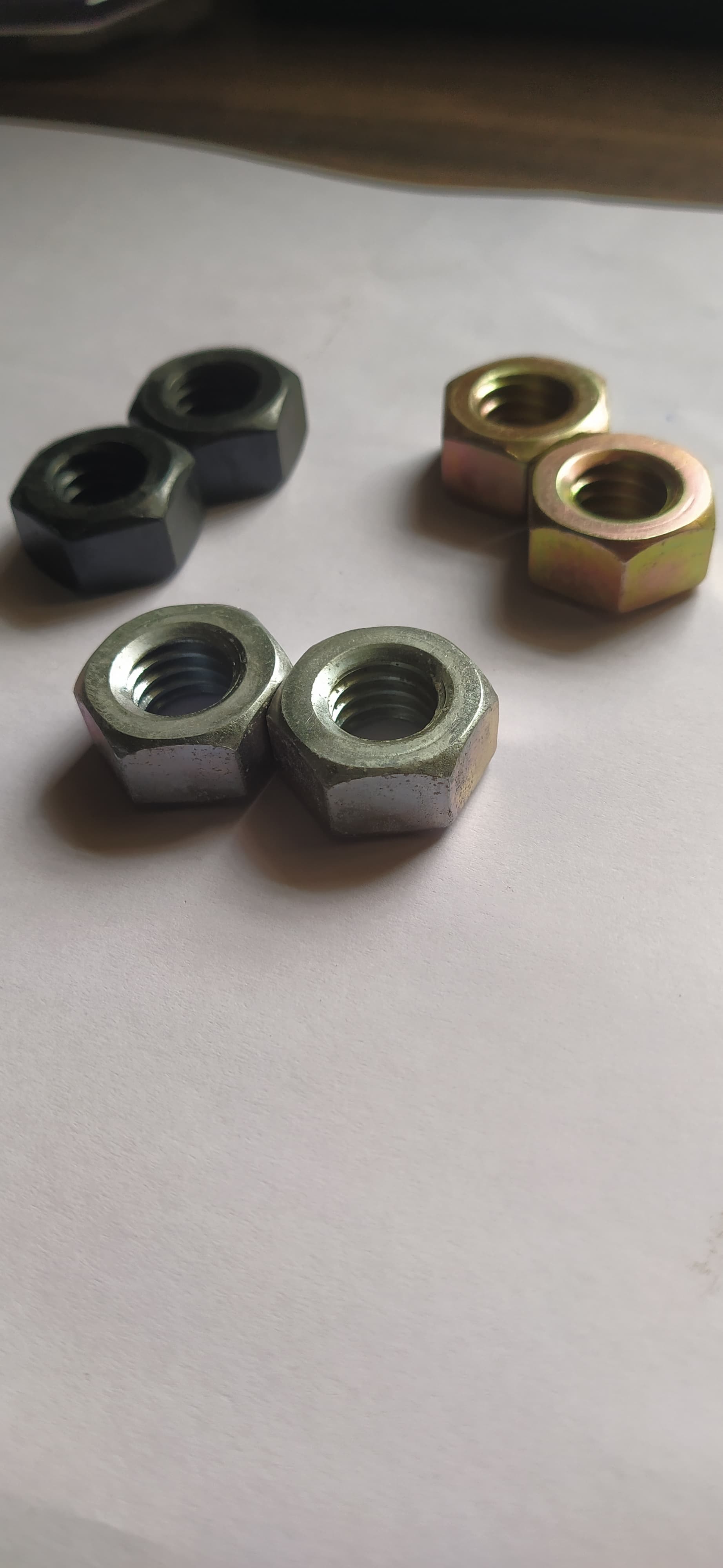 Mild Steel Hex Nut (1-2" BSW) with or without zinc coating