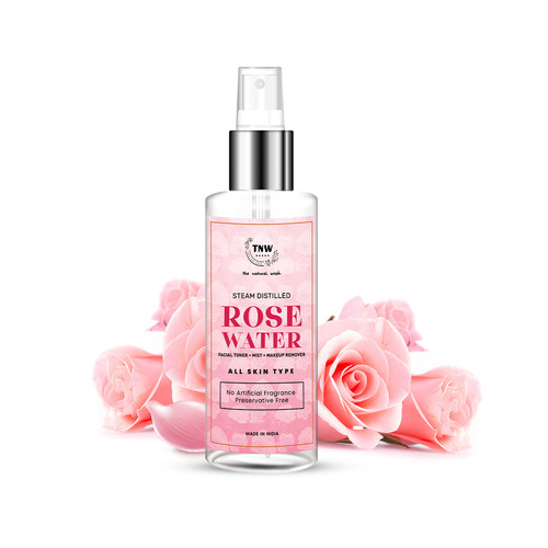 Tnw-The Natural Wash Steam Distilled Rose Water 100 Ml - Application: Skin