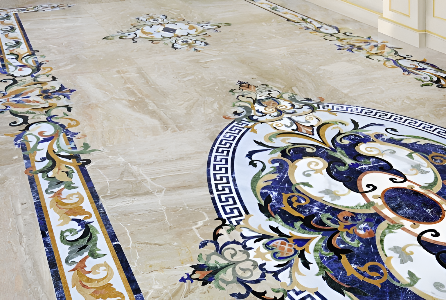 Marble Inlay Floorings