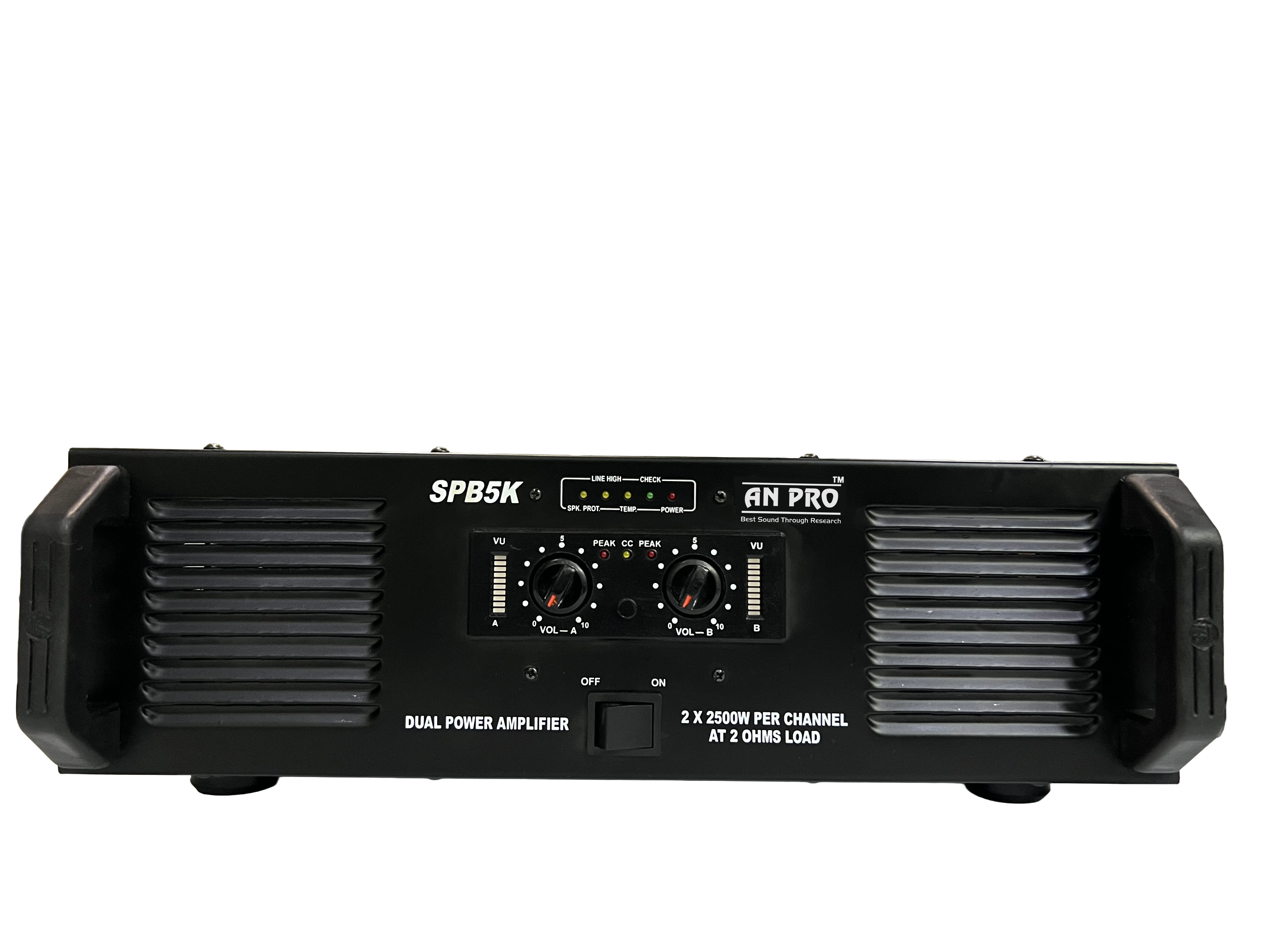 Anpro Spb2K Dual Power Amplifier - Color: Black
