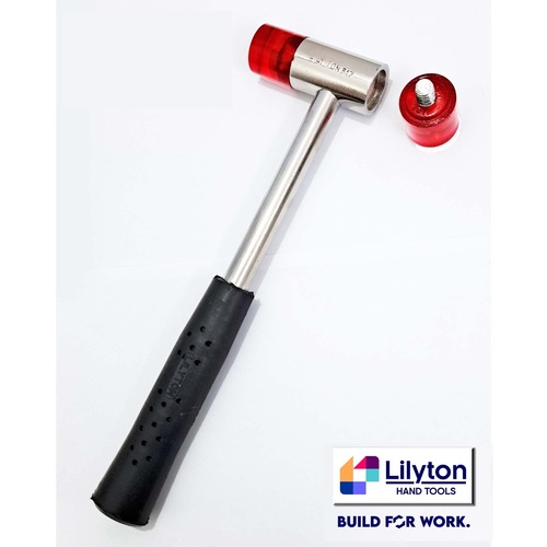 Soft Face Hammers Special Steel Handle-Acetate Mallet - Color: Multiple