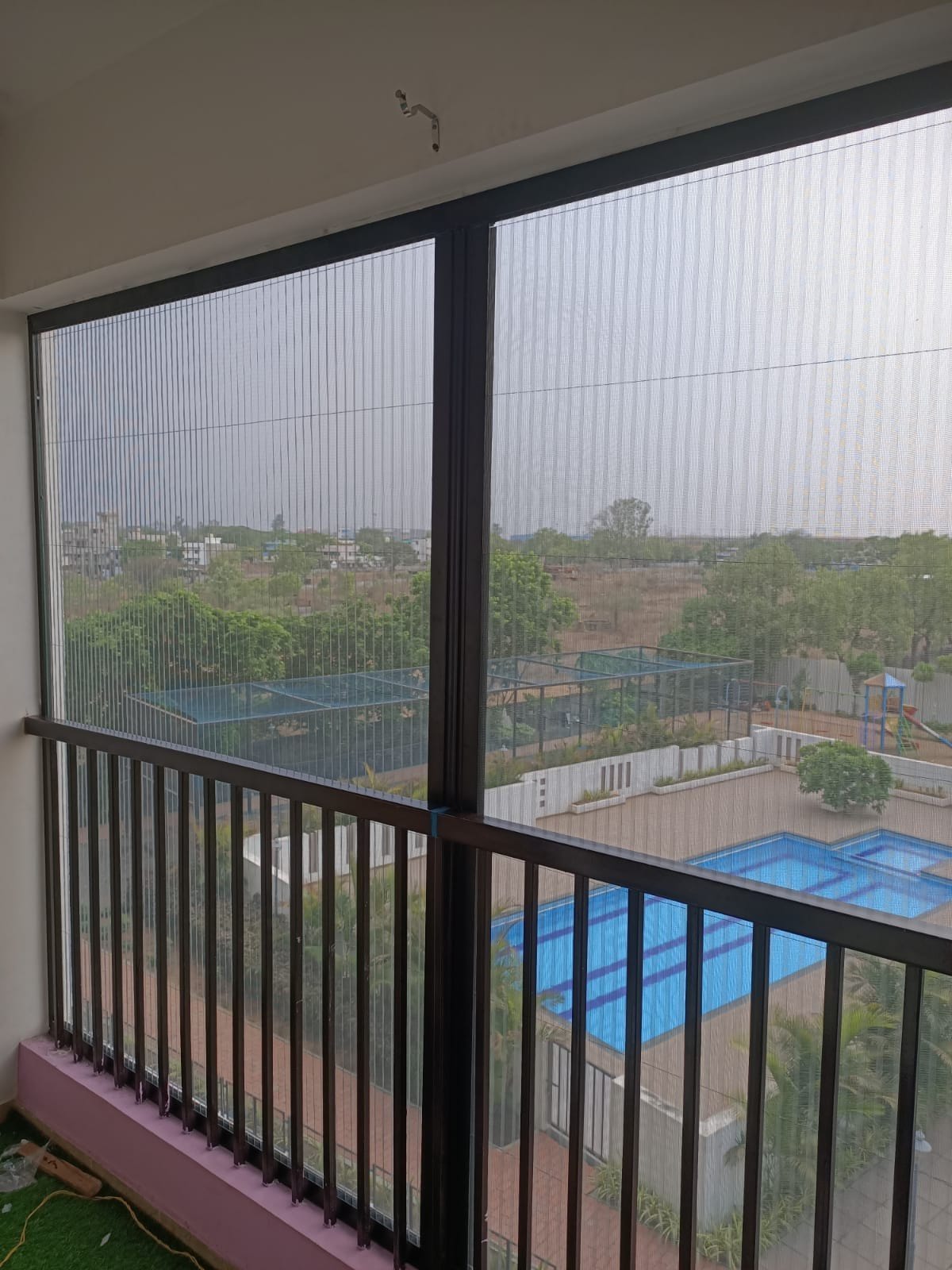 Pleated Steel Mosquito Net