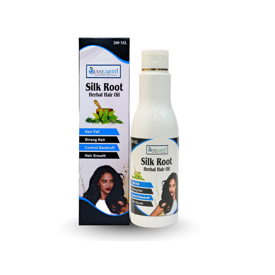 Ojas Earth Silk Roots Herbal Hair Oil - Age Group: All