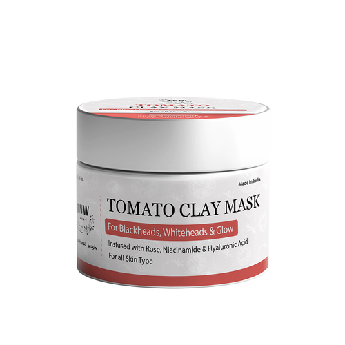 The Natural Wash Tomato Clay Mask For Glowing And Healthy Skin - Age Group: Adult