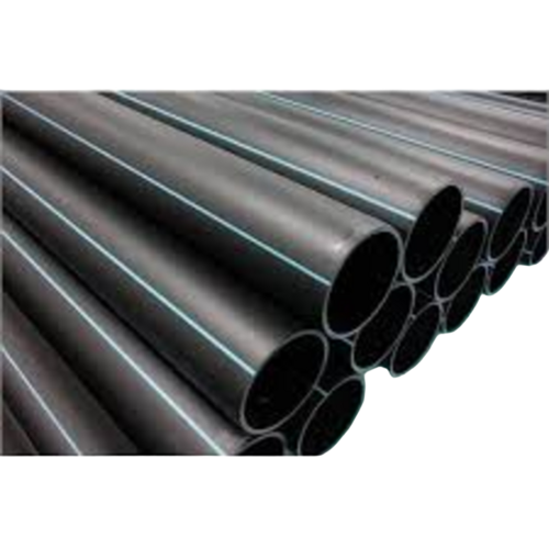 Round Hdpe Water Pipe - Color: Black