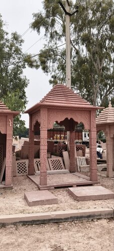 Red Sandstone Temple - Color: Pink