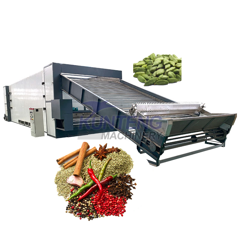 Multi Layer Mesh Belt Hot Pepper Dryer Spice Seasoning Dryer - Color: Customized