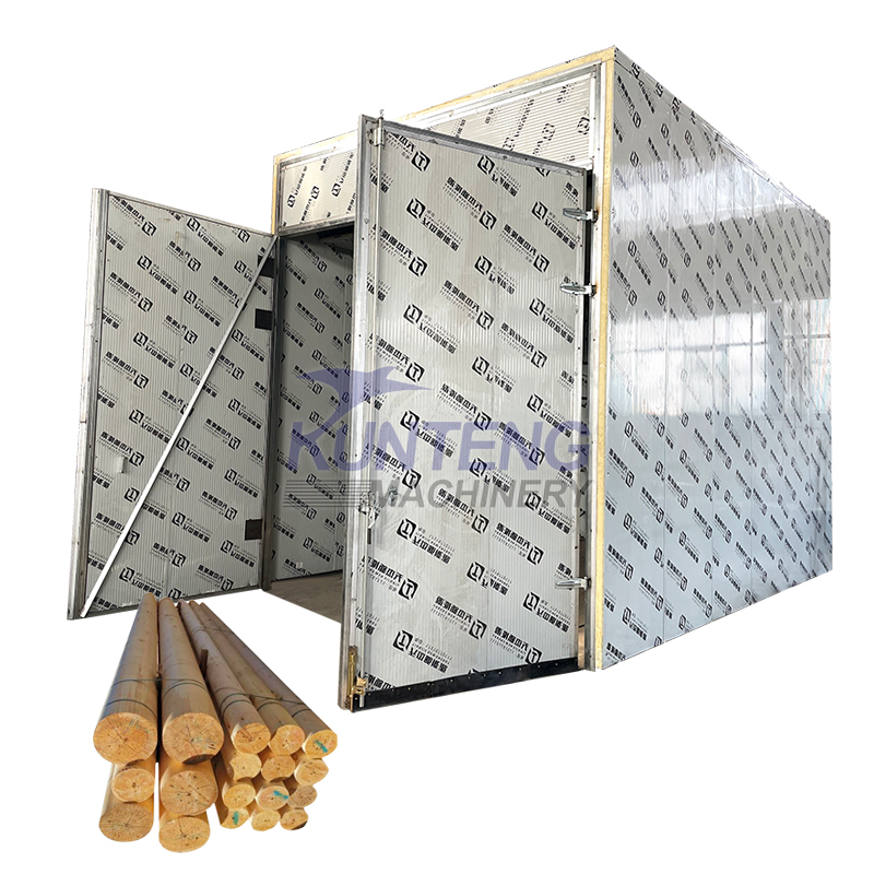 Industrial Wood Drying Oven Bamboo Drying Machine Wood Drying Kiln - Color: Customized