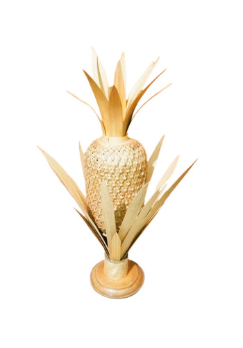 Bamboo Handicraft Table Lamps - Color: Light Brown