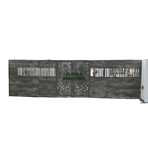 8 X 6 Feet Aluminium Sheet Gate