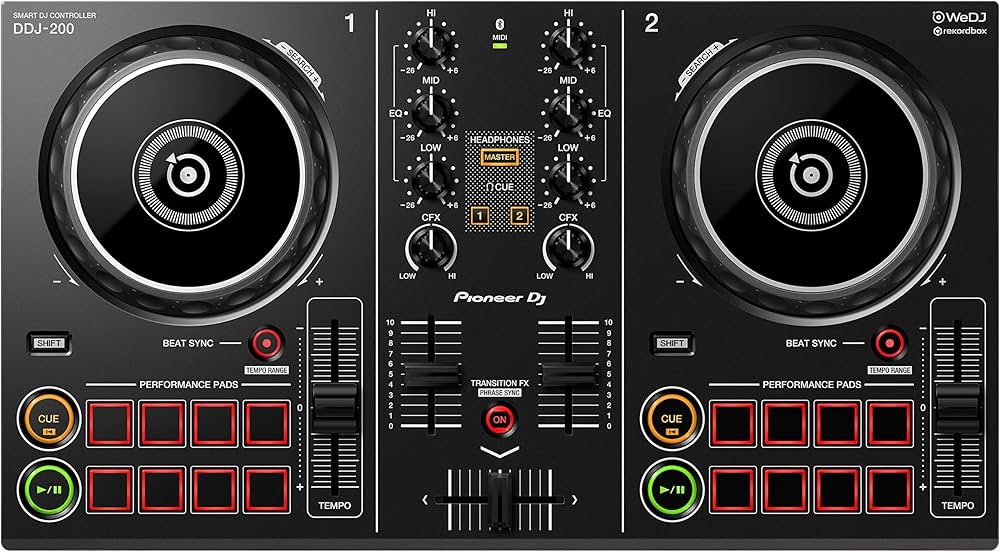 Pioneer Ddj-200 Dj Controller - Color: Black