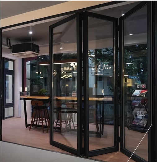 Aluk Bsf70 Ni Folding Door System - Application: Interior