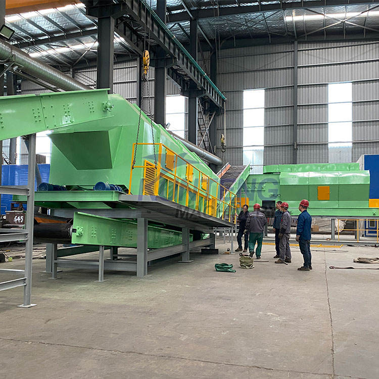 Solid Waste Automatic Sort Equipment - Capacity: 100 Ton/Day