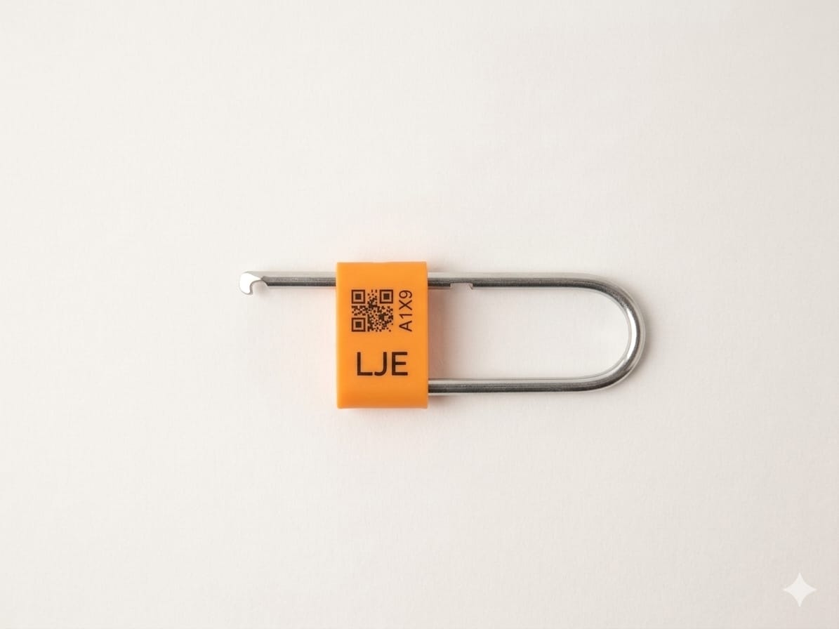 Padlock Seal - Color: Yellow