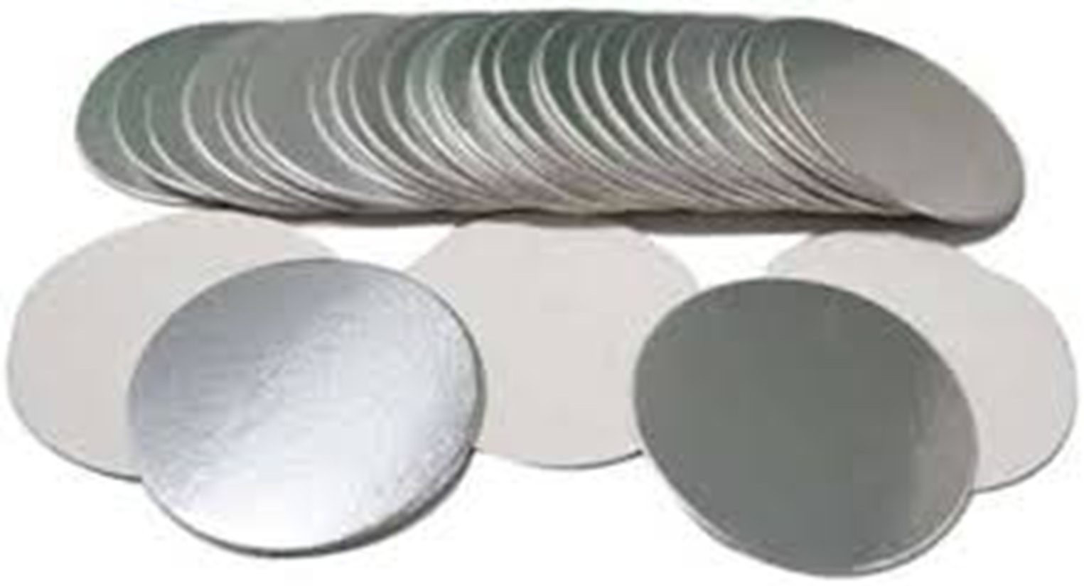 Aluminum Foil / Induction Sealing Wads - Color: Silver
