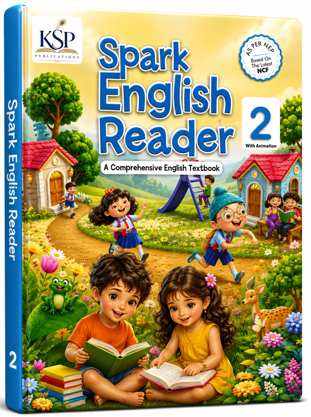 Class 2 Spark English Reader Book - Audience: Children