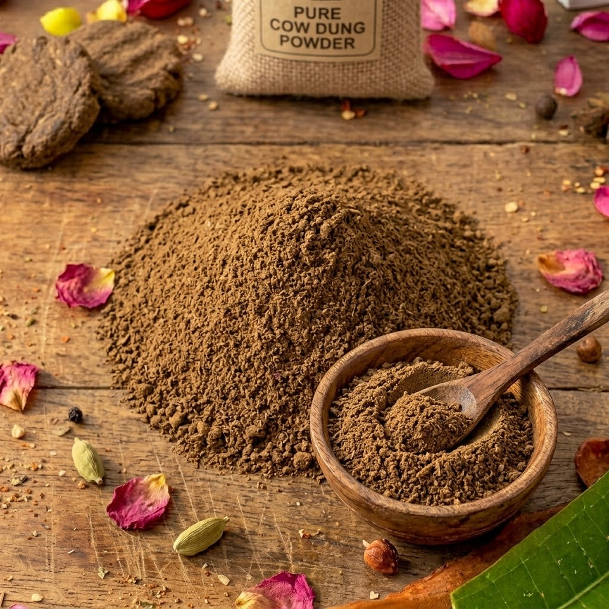 Cow Dung Powder - Application: Organic Fertilizer