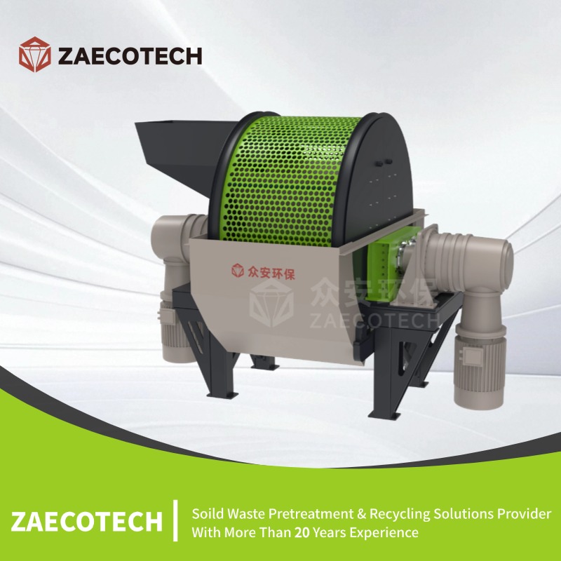 Car Tire Shredder Machine For Waste Tyre Recycle Plant - Voltage: 220 Volt (V)