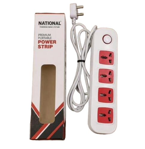Power Strip Extension Board - Color: Red