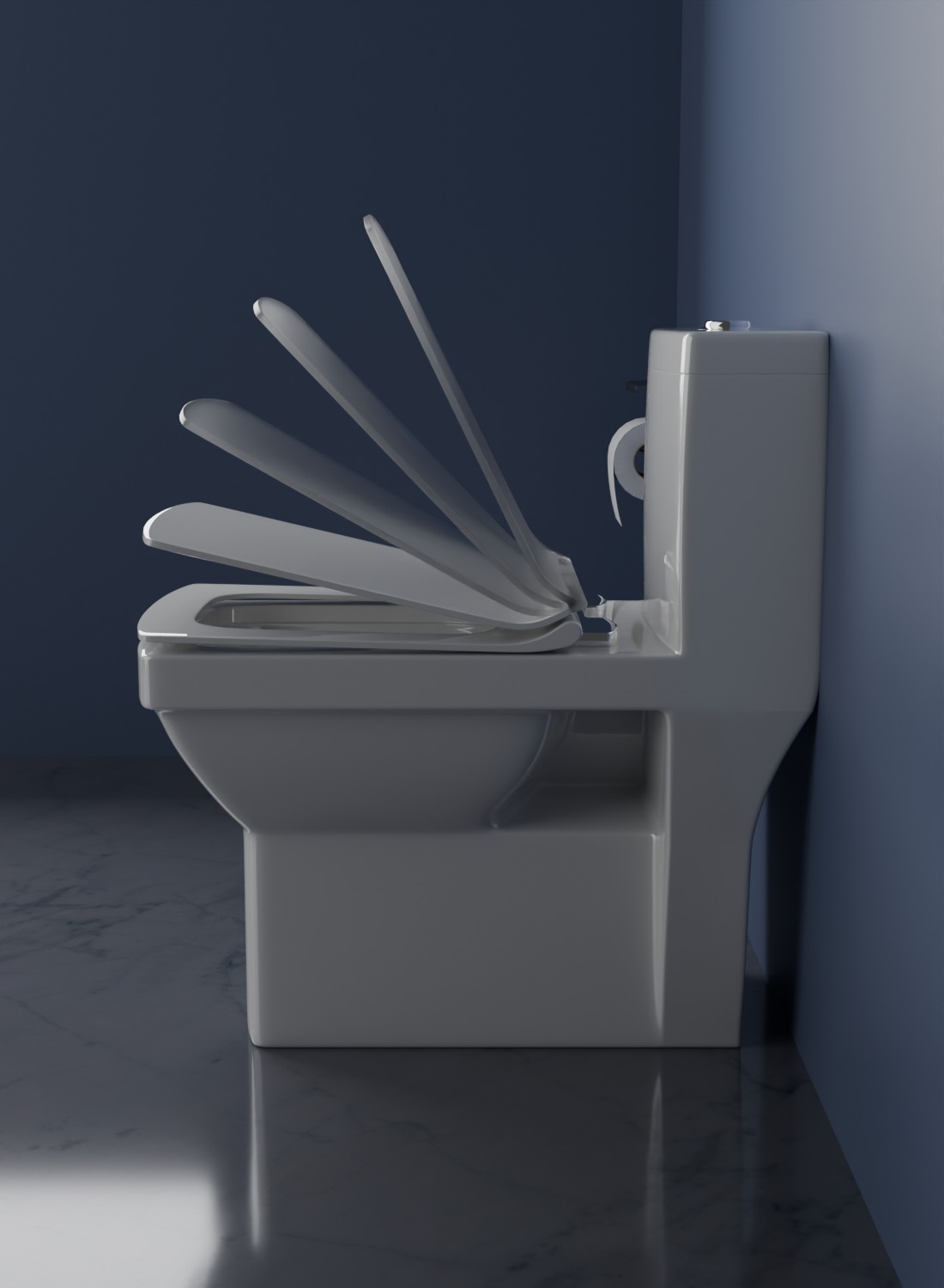 One Piece Toilet