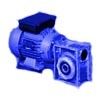 Blue Colored Worm Speed Reducer