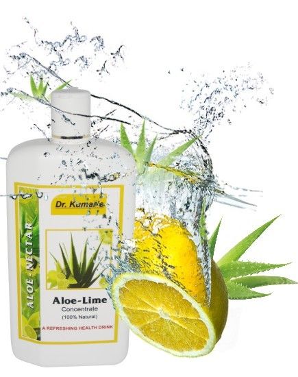 Ayurvedic Aloe Lime Refreshing Health Drink