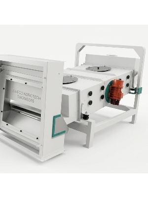 Vibro Separator - Adjustable Angle and Stroke, Free Swinging Sieve with Rubber Springs and Unidirectional Motion