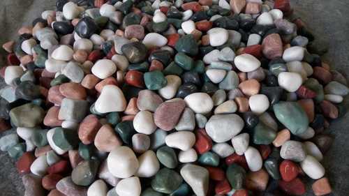 Natural Agate Machine Polished Pebbles And Rocks For Fountain Or Landscaping Decoration Used  - Artificial Stone Type: Solid Surface