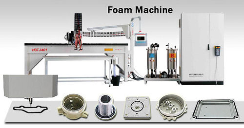 White Industrial Hgit Foam Sealing Machine