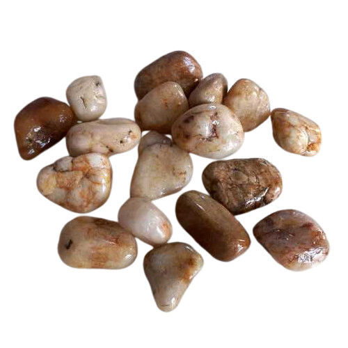 River Sand Stone Polished Pebbles with Epoxy Resin Polished Coating