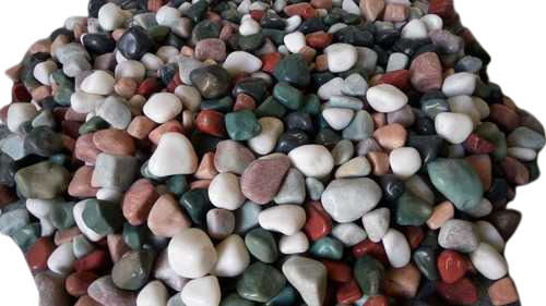 Machine Polished Natural Color Agate Tumble Stone - Stone Color: 1 White 2 Red 3 Light Graen 4 Bark Green 5 Pink 6 Black